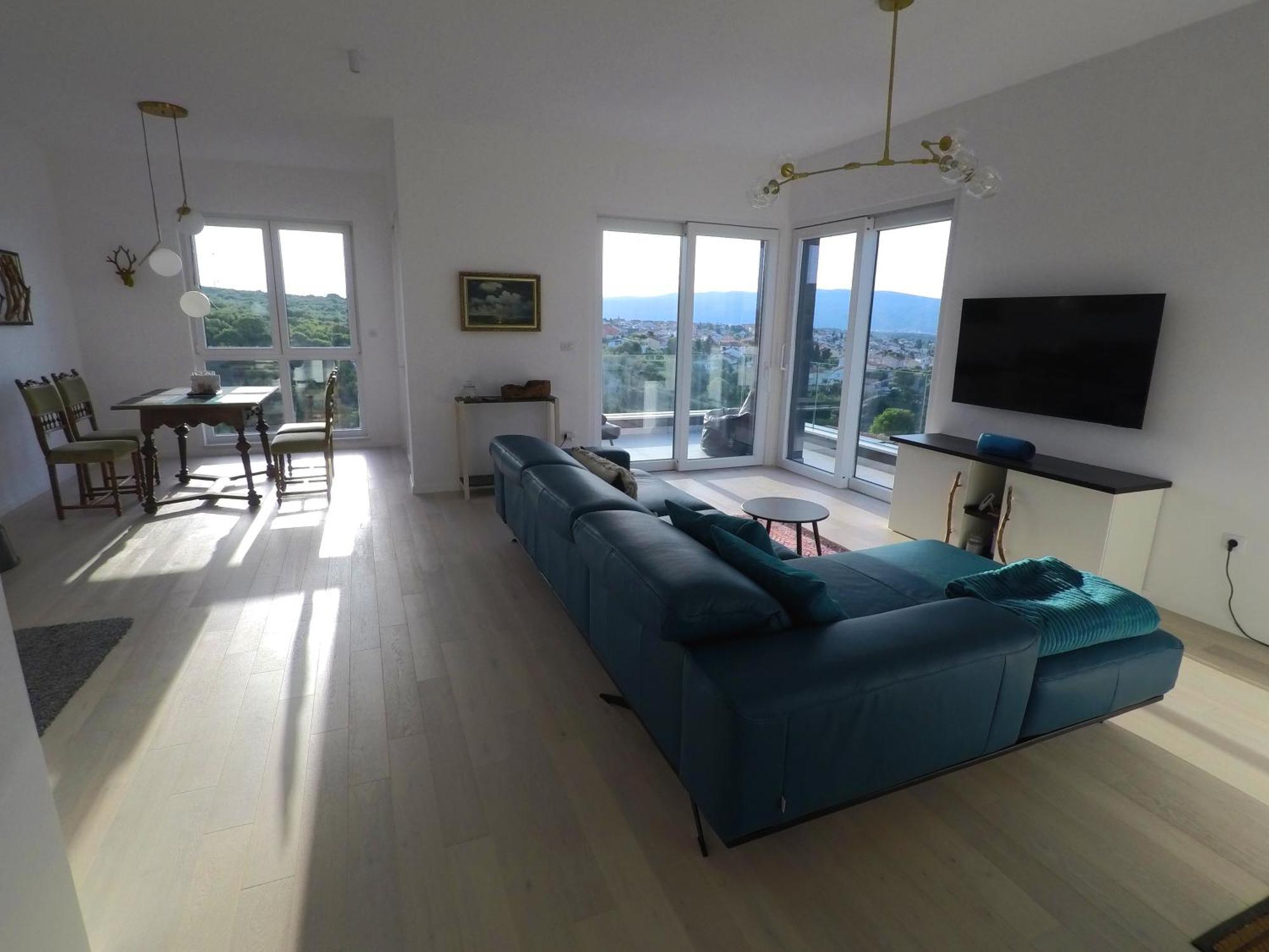 Ferienwohnung 4Star Seaview Penthouse Krk Krk Town Exterior foto