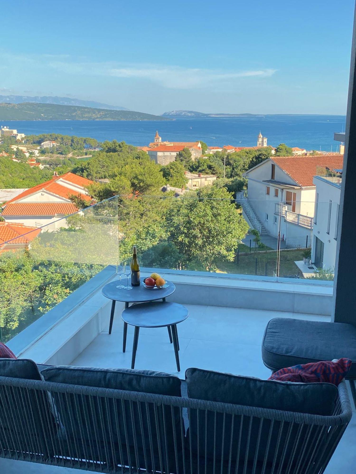 Ferienwohnung 4Star Seaview Penthouse Krk Krk Town Exterior foto